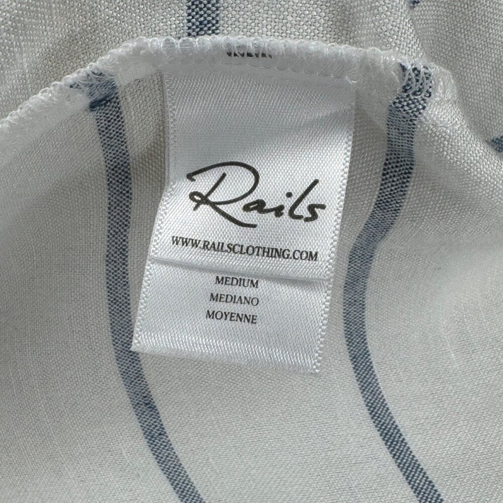 Like New Rails Lily Positano Stripe Blouse Women’… - image 8